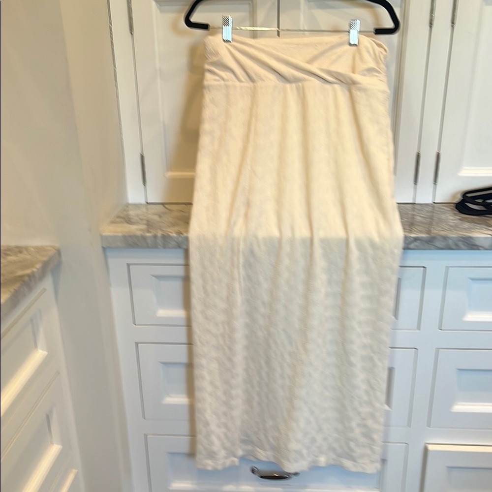 Cream Maxi Skirt Free People
